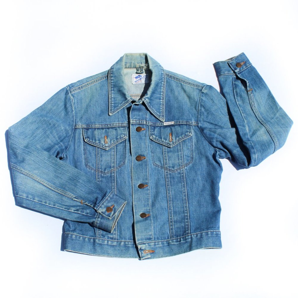 Wrangler '80s Vintage Men's Small Denim Trucker Jacket